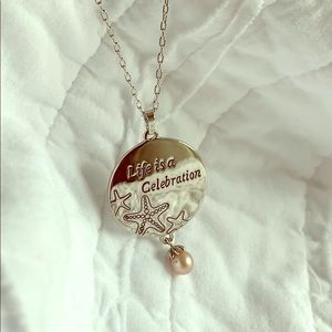 Vantel Pearls Life is a Celebration Necklace